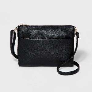 NWT A New Day Black Crossbody Purse